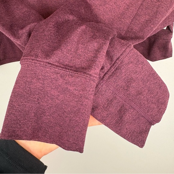 Vuori Halo Crop Funnel Neck Pullover Cerise Size L Maroon - Picture 4 of 7
